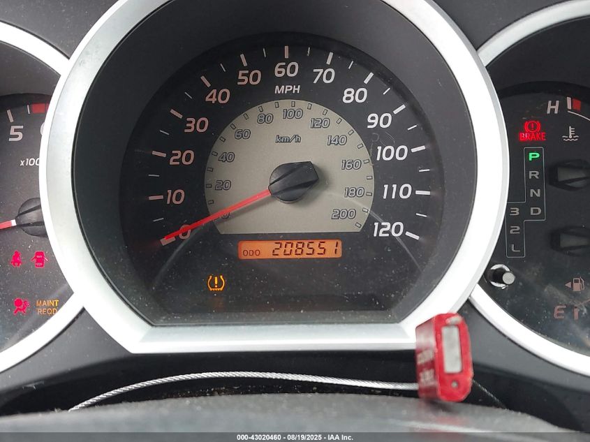 2008 Toyota Tacoma VIN: 5TENX22N78Z567209 Lot: 43020460