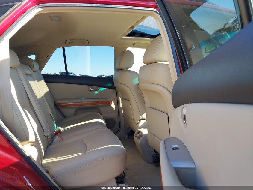 2008 Lexus Rx 400H VIN: JTJGW31U082009276 Lot: 43020601