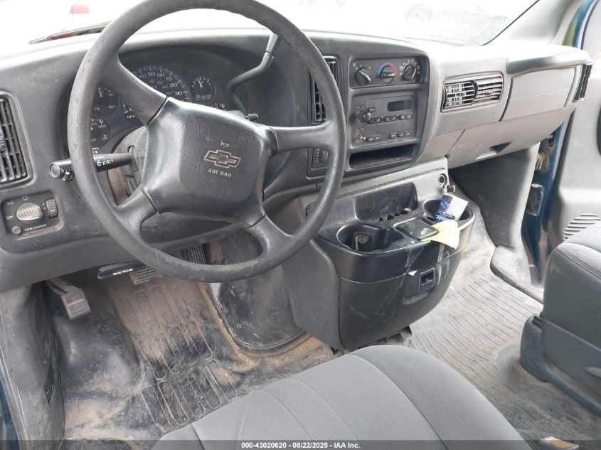 2002 Chevrolet Express VIN: 1GCGG25R721134045 Lot: 43020620