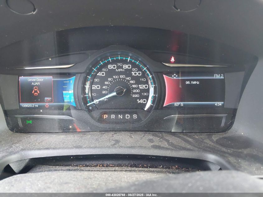 2014 Ford Flex Sel VIN: 2FMGK5C87EBD09280 Lot: 43020768