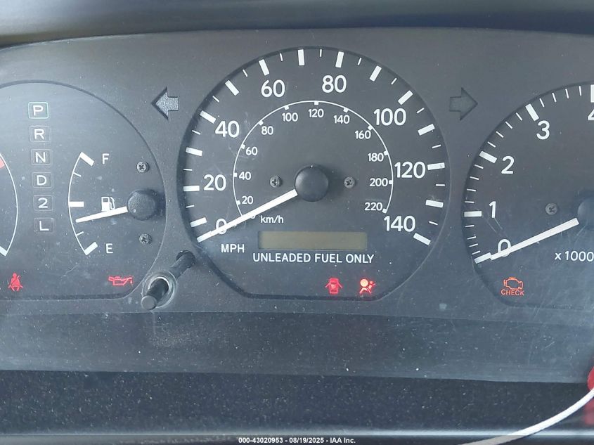 1999 Toyota Camry Le VIN: JT2BG22K2X0281719 Lot: 43020953