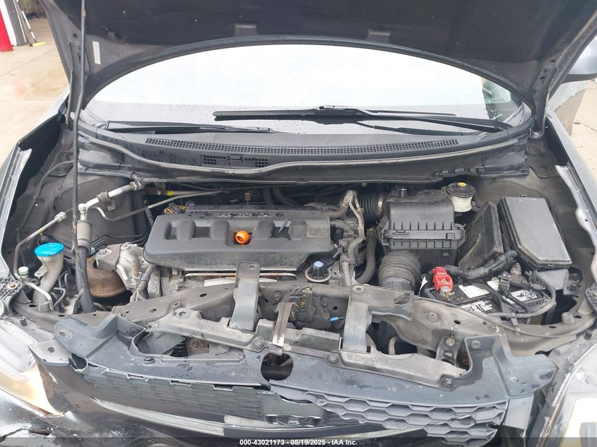 2012 Honda Civic Lx VIN: 2HGFG3B56CH527445 Lot: 43021173