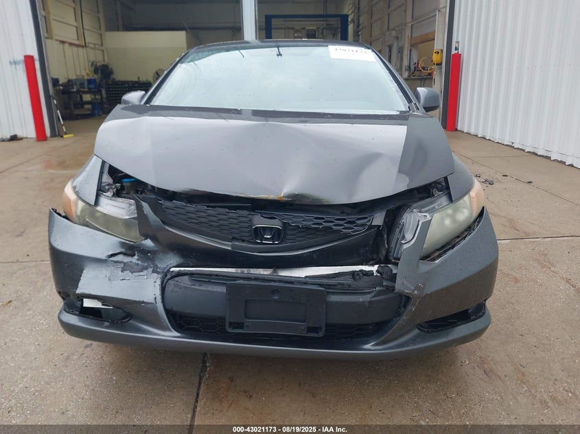 2012 Honda Civic Lx VIN: 2HGFG3B56CH527445 Lot: 43021173