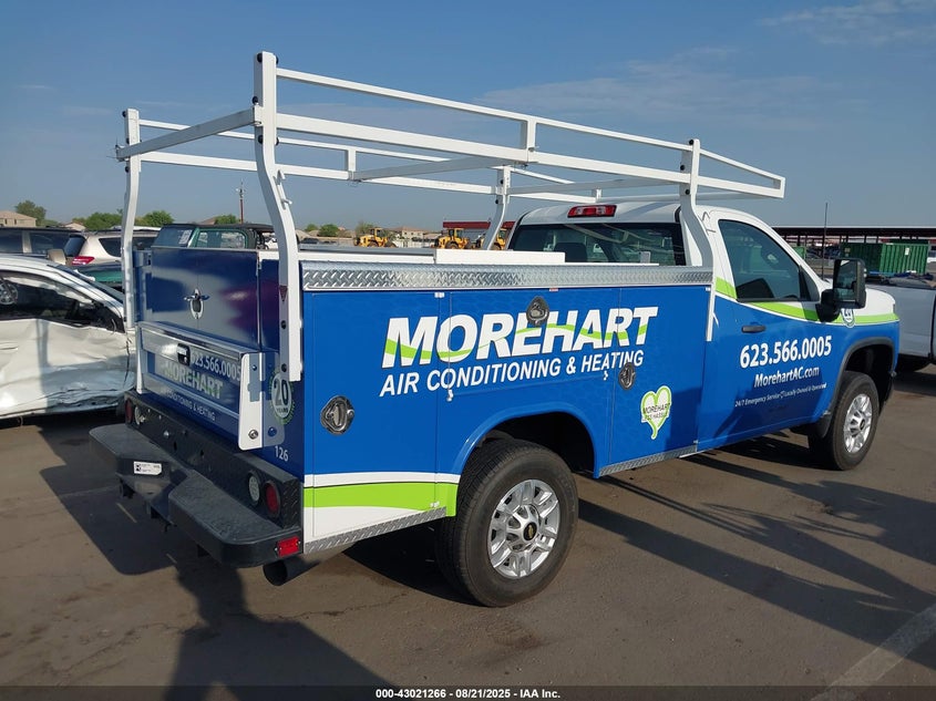 1GB3WLEY7NF208025 2022 CHEVROLET SILVERADO photo no. 4