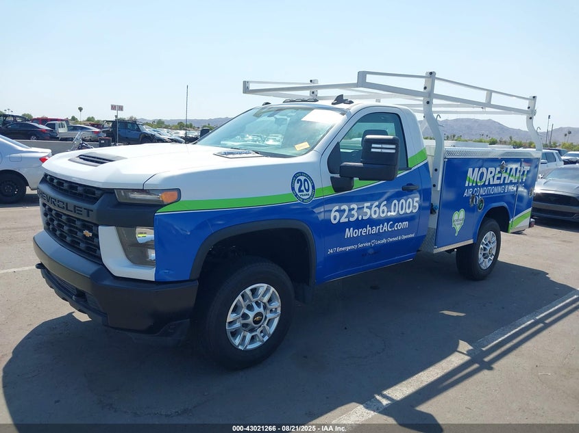1GB3WLEY7NF208025 2022 CHEVROLET SILVERADO photo no. 2