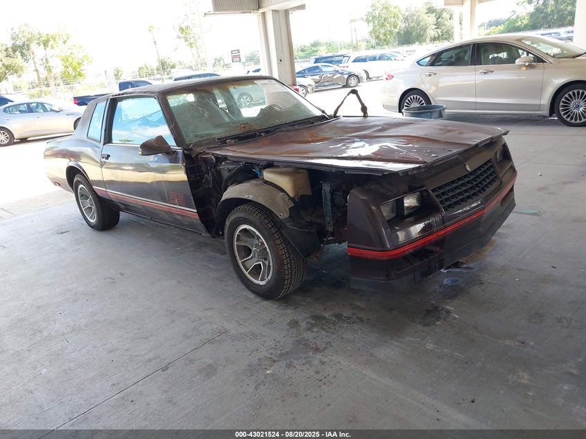 1G1GZ11G7HP147367 1987 Chevrolet Monte Carlo auction photo 1