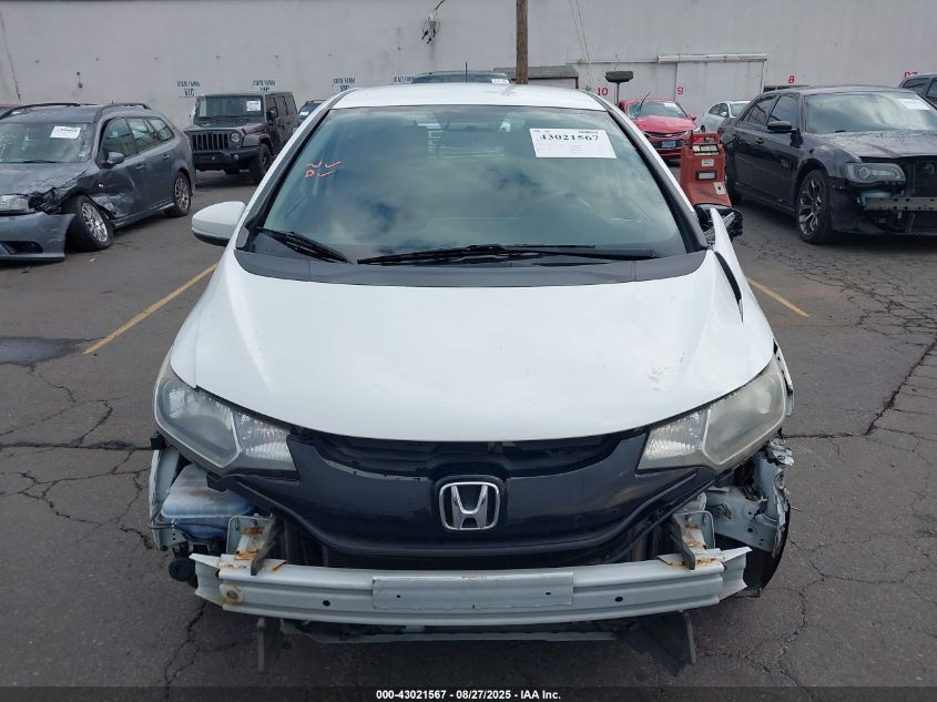 2016 Honda Fit Lx VIN: JHMGK5H53GX001746 Lot: 43021567