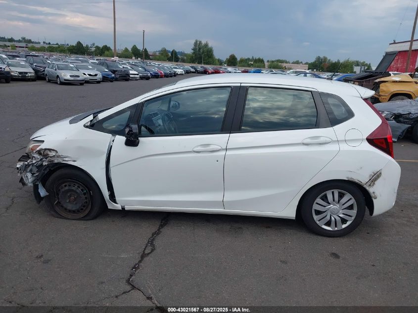 2016 Honda Fit Lx VIN: JHMGK5H53GX001746 Lot: 43021567
