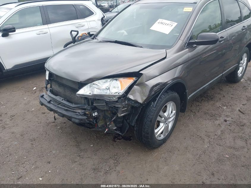 2010 Honda Cr-V Ex VIN: 3CZRE4H54AG700322 Lot: 43021573