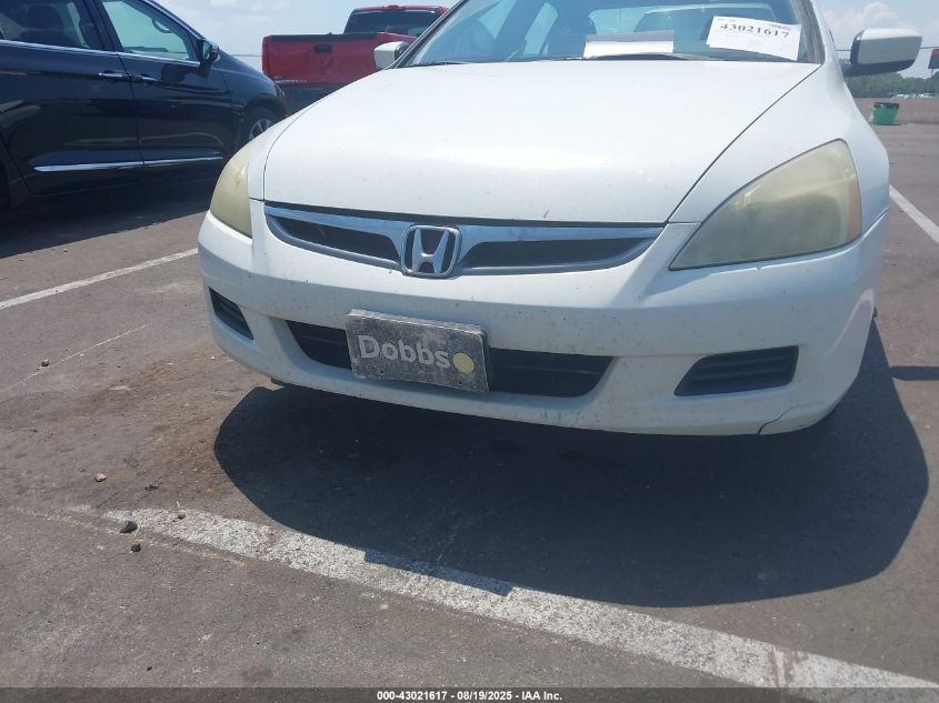 2007 Honda Accord 2.4 Se VIN: 1HGCM563X7A067484 Lot: 43021617
