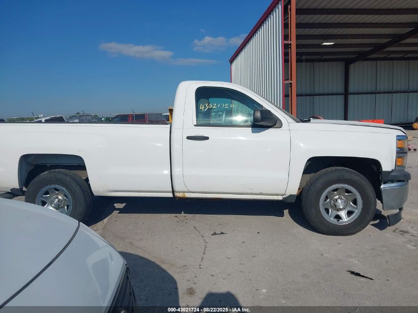 2014 Chevrolet Silverado 1500 Work Truck 2Wt VIN: 1GCNCPEH9EZ137011 Lot: 43021724