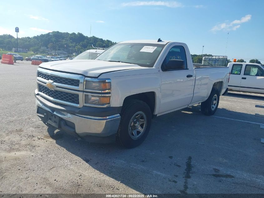 2014 Chevrolet Silverado 1500 Work Truck 2Wt VIN: 1GCNCPEH9EZ137011 Lot: 43021724