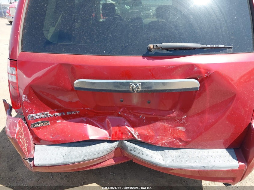 2008 Dodge Grand Caravan Sxt VIN: 2D8HN54P18R840221 Lot: 43021752