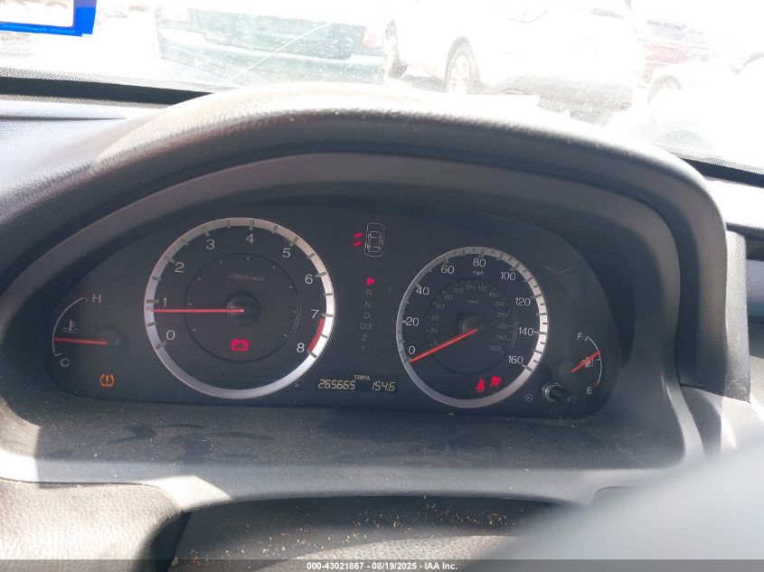 2011 Honda Accord 2.4 Ex-L VIN: 1HGCP2F88BA120743 Lot: 43021867