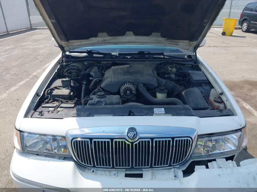 1999 Mercury Grand Marquis Ls VIN: 2MEFM75W9XX638987 Lot: 43021872