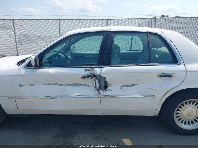 1999 Mercury Grand Marquis Ls VIN: 2MEFM75W9XX638987 Lot: 43021872