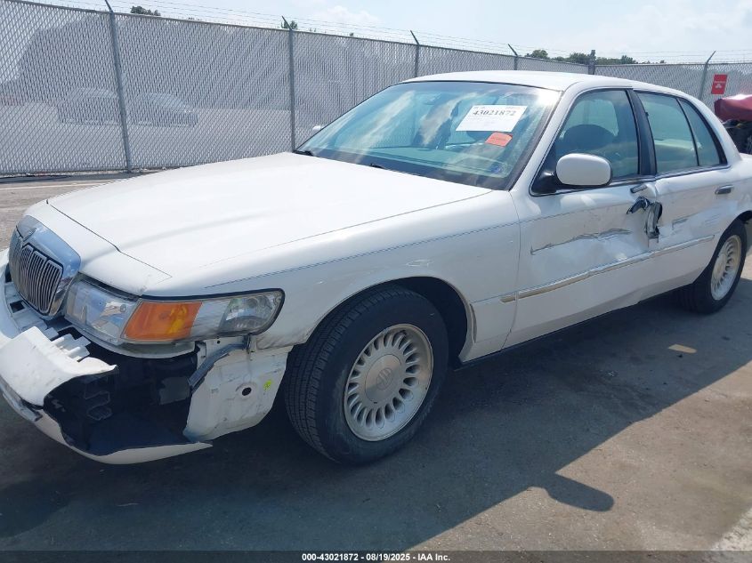 1999 Mercury Grand Marquis Ls VIN: 2MEFM75W9XX638987 Lot: 43021872