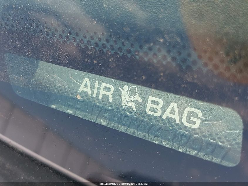 1999 Mercury Grand Marquis Ls VIN: 2MEFM75W9XX638987 Lot: 43021872