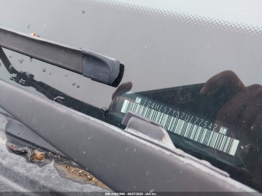 2007 Buick Lucerne Cxs VIN: 1G4HE57Y37U177542 Lot: 43021968