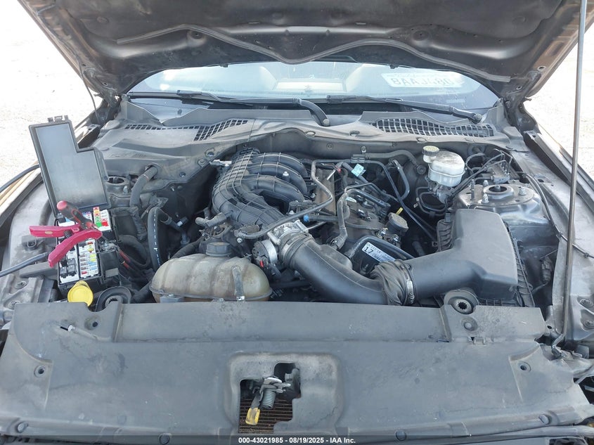 1FA6P8AM4H5266535 2017 Ford Mustang 3.7 V6 Grey
