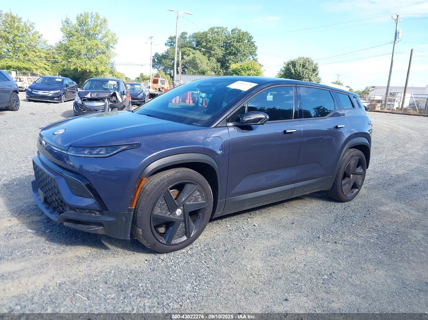 Vin: vcf1ebu21pg007599, lot: 43516405, fisker ocean extreme 20232