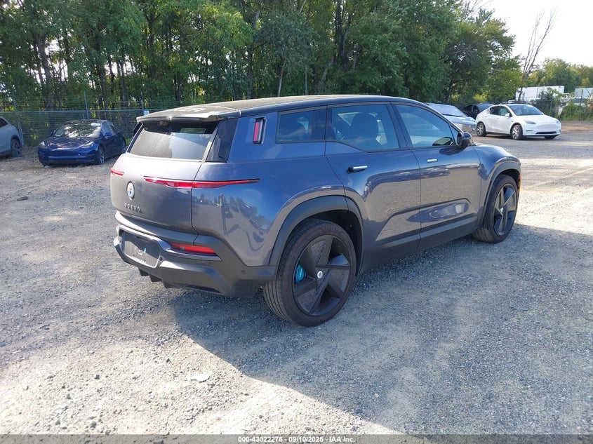 Vin: vcf1ebu21pg007599, lot: 43516405, fisker ocean extreme 20234