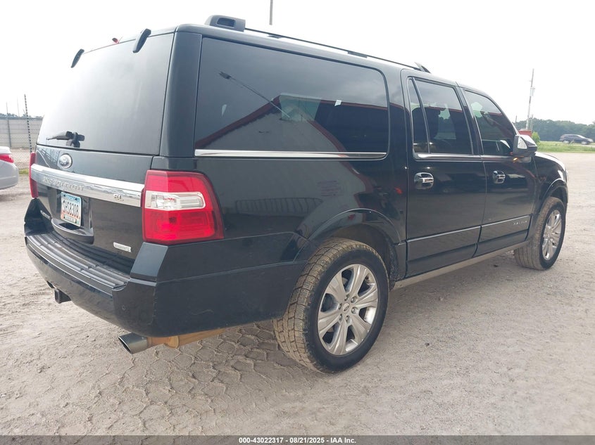 Vin: 1fmjk1lt0gef28771, lot: 43516446, ford expedition el platinum 20164