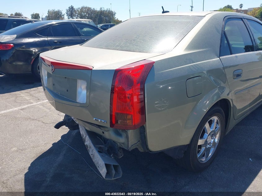 2005 Cadillac Cts Standard VIN: 1G6DM56T150214168 Lot: 43022343