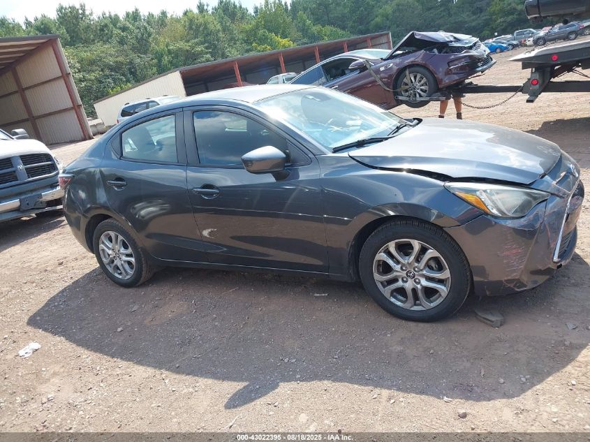 2017 Toyota Yaris Ia VIN: 3MYDLBYV1HY195243 Lot: 43022395