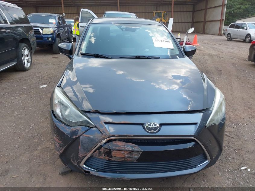 2017 Toyota Yaris Ia VIN: 3MYDLBYV1HY195243 Lot: 43022395