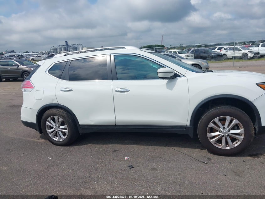 2016 Nissan Rogue Sv VIN: 5N1AT2MV5GC797900 Lot: 43022476