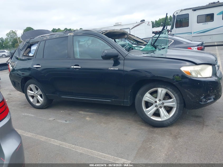 2008 Toyota Highlander Limited VIN: JTEES42A082039339 Lot: 43022478