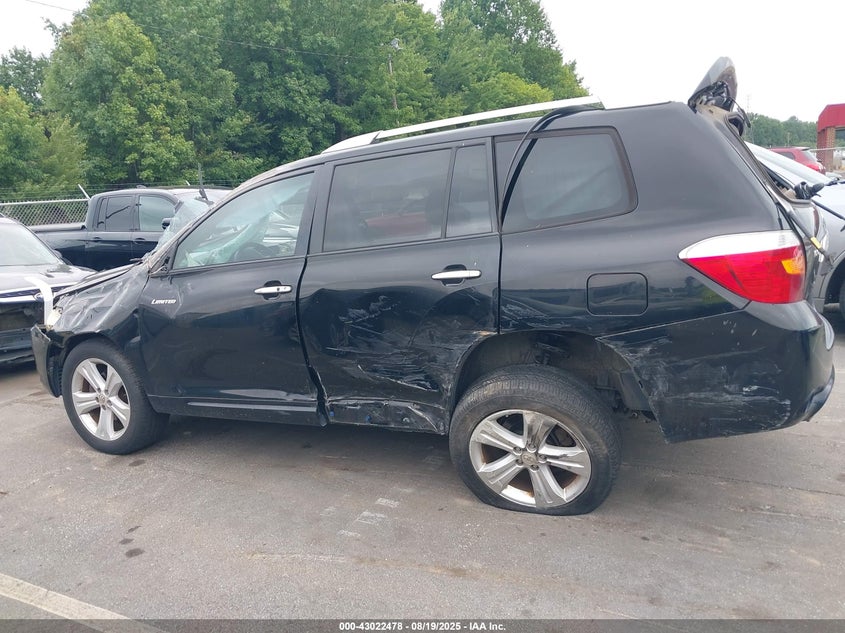 2008 Toyota Highlander Limited VIN: JTEES42A082039339 Lot: 43022478