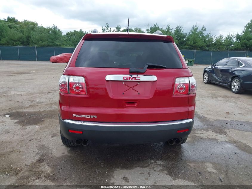 2012 GMC Acadia Sl VIN: 1GKKRNEDXCJ195860 Lot: 43022519