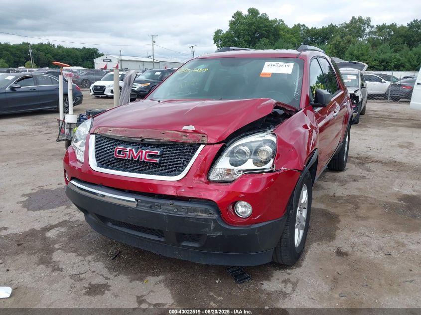 2012 GMC Acadia Sl VIN: 1GKKRNEDXCJ195860 Lot: 43022519