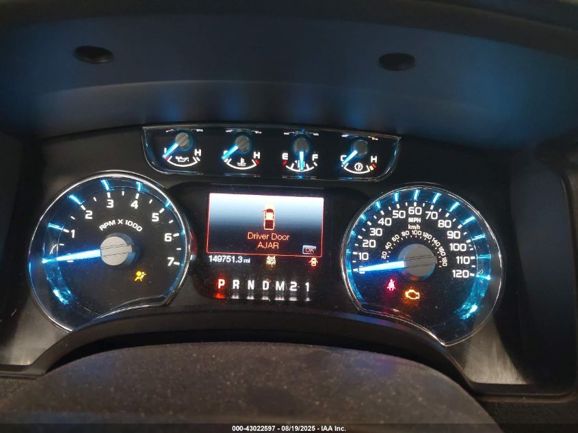 2014 Ford F-150 Lariat VIN: 1FTFX1ET9EFC33832 Lot: 43022597