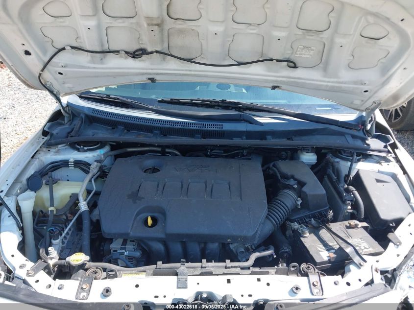 2012 Toyota Corolla Le VIN: 2T1BU4EE0CC872584 Lot: 43022618