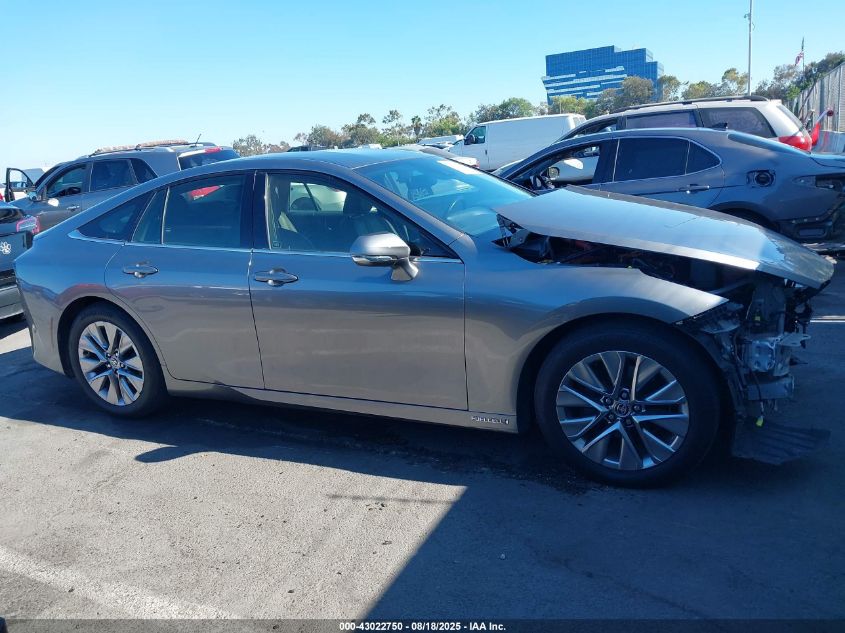 2022 Toyota Mirai Xle VIN: JTDAAAAA9NA007223 Lot: 43022750