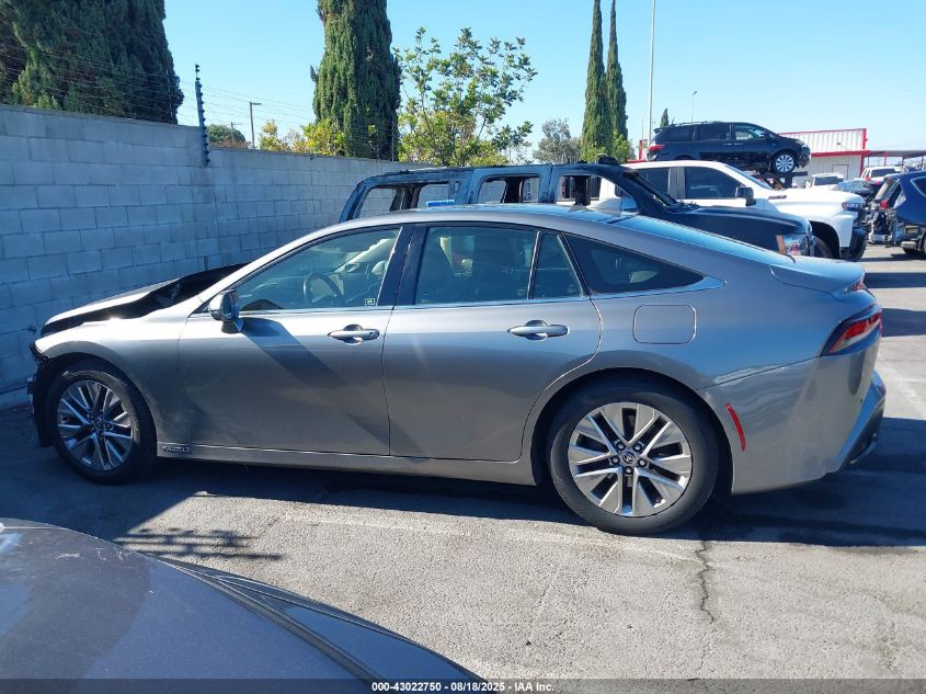 2022 Toyota Mirai Xle VIN: JTDAAAAA9NA007223 Lot: 43022750