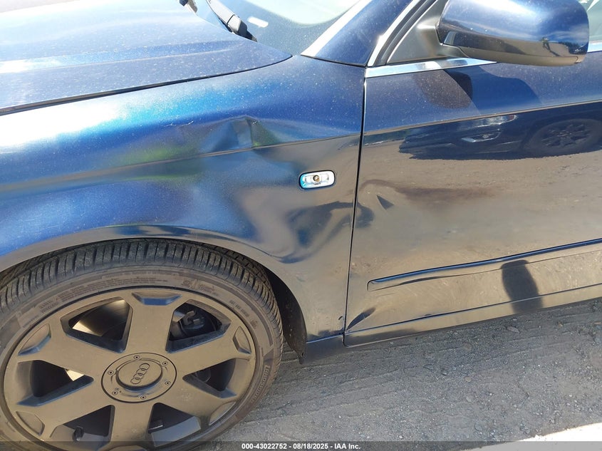 2007 Audi A4 2.0T VIN: WAUDF78E67A128379 Lot: 43022752