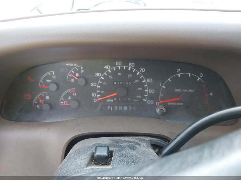 1999 Ford F-250 Lariat/Xl/Xlt VIN: 1FTNX21F6XEA12232 Lot: 43022767