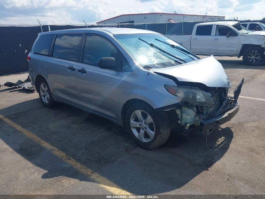 TOYOTA SIENNA BASE V6 7 PASSENGER