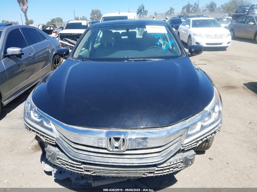 2016 Honda Accord Lx VIN: 1HGCR2F37GA044664 Lot: 43022919