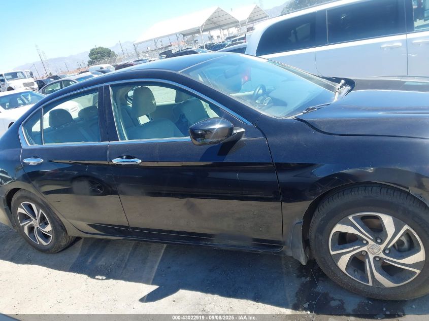 2016 Honda Accord Lx VIN: 1HGCR2F37GA044664 Lot: 43022919