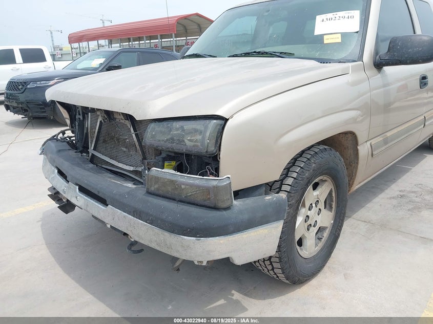 2005 Chevrolet Silverado 1500 Ls VIN: 2GCEC19V651200684 Lot: 43022940