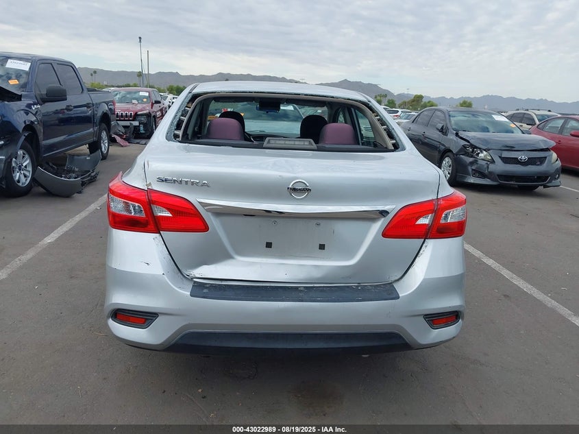 2018 NISSAN SENTRA S 3N1AB7AP9JY244565