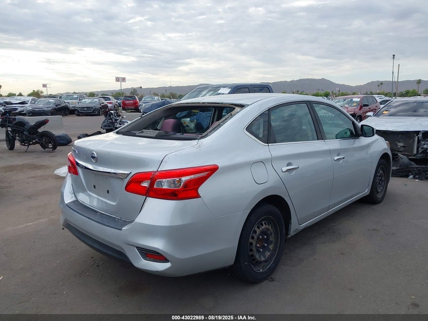 2018 NISSAN SENTRA S 3N1AB7AP9JY244565