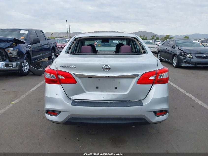 2018 NISSAN SENTRA S 3N1AB7AP9JY244565