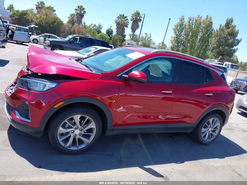2020 Buick Encore gx 1.3 Fwd Select Red Lot 111043023033 Vin KL4MMDSL5LB124689