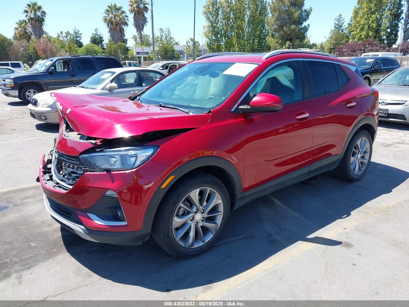 2020 Buick Encore gx 1.3 Fwd Select Red Lot 111043023033 Vin KL4MMDSL5LB124689